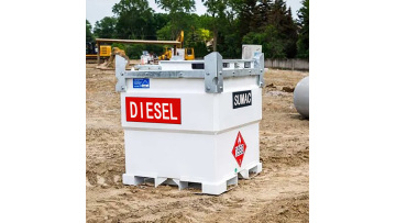 Diesel Fuel Cube Tank Mobile