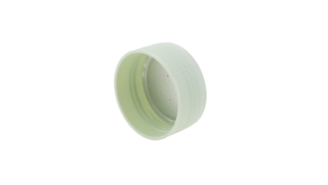43/410 Mint Green Ribbed Screw Cap