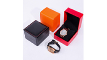 Hanhong custom luxury men and women handmade quartz watch case mechanical watch box PU leather travel watch box1