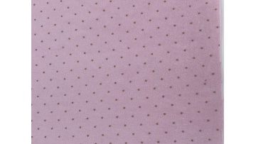 Polyester printed velvet