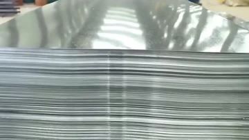 Galvanized steel plate