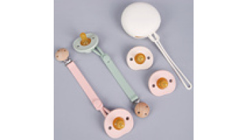 Reusable Baby Pouch Feeder Personalized Silicone Dummy Pacifier Clip For Baby1