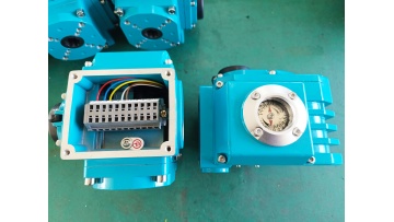 Lake blue electric actuator