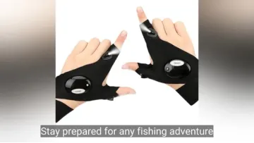 Ultimate All-Weather Waterproof Torch Gloves for Fishing Adventures1