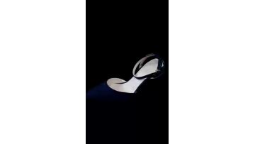 Ladies Black High-heeled Slingback