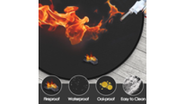 47in Round Fire Pit Mat for Stove Bonfire Grill Fireproof Stove Mat Outdoor Grill Deck Protector Circular Mat for Under Grill1