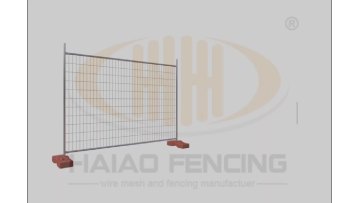 Tempory fencing construction1