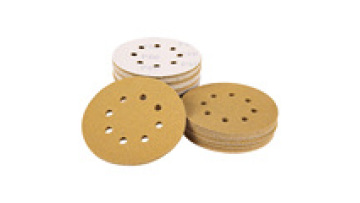Ceramic Hook Sanding Paper Abrasive Discs Polishing Pads Fiber Yellow Sanding Discs 150mm1