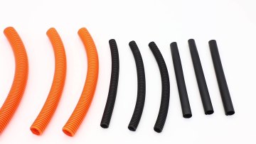 Black factory price flame resistant good toughness high performance PE/PP/PA corrugated pipe/tube1