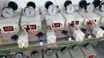 dqb430-fb mini vacuum pump aging test video