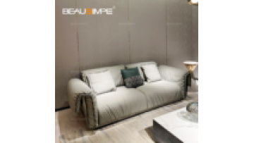 Living Room Best Selling 4 Seater Genuine Leather Luxury sofa Soft Comfortable  Sofa Modern Sectional Shape modular Lazy sofa1