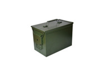 Green Black Waterproof 50CAL PA108 Metal Ammo Storage Box With Seal Ammo Cans Custom Size1