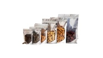 Wholesale Aluminum foil pouch Sliver Clear Front Window Stand Up Resealable Zipper Bags for Food1