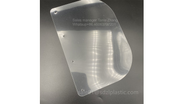 Special for anti fog PET film goggles mask2