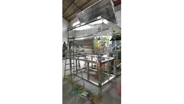 Horizontal stainless steel mixer dry feed barrel mixing machine1