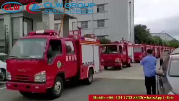 ISUZU Small Water Tank Fire Truck