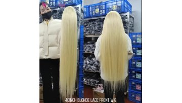 Raw virgin cuticle aligned brazilian frontal human hair 613 blonde transparent lace front wig with baby hair for black women1
