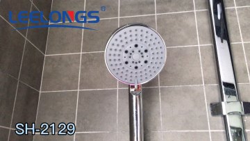 Bathroom Big Size 11.5CM 5 Mode Bubble Shower Round Handheld Shower Head1