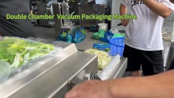 Double Chamber Vacuum Packaging Machine