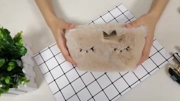 Sleep king make up plush pencil bag