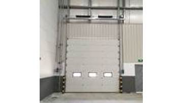 Waterproof sectional door safety sectional industrial door with Electric control vertical lift sectional door1