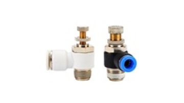 Air Cylinder Throttle Valves and Pneumatic Quick Connectors1