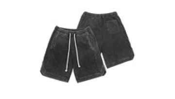 OEM Men's Shorts Custom Logo acid stone wash vintage shorts jogger shorts for men1