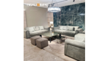 Manufacturer Durable  High Quality gray sofa set furniture living room  villa sofa comfortable sectional sofa for living room1