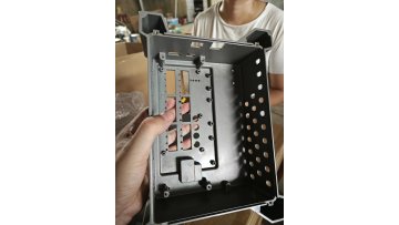 Enclosure powder coating