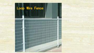 Welded Mesh Roll Fence, Double Loop Wire Fence1