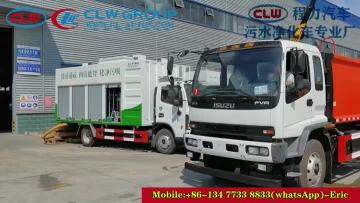 4X2 Isuzu Ftr 12cbm Urban Garbage Compactor Truck