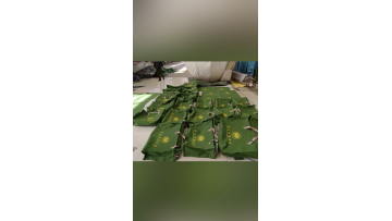 Canvas briefcase processing and shipment