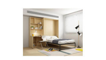 Nordic Design Space Saving Furniture Vertical Single Folding Wall Bed1