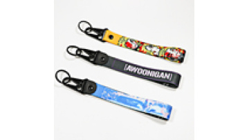 JDM Wrist Lanyard Key Chain JDM Wristlet Keychain Car Racing Rally Wrist JDM Style Keychain Embroidered Fabric Strap Tag Keyring1