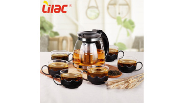 glass teapot