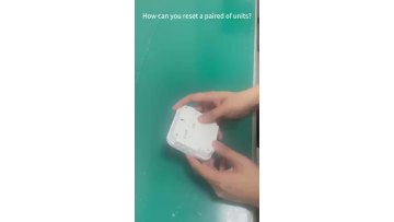 I8-562P  How to clear or pairing the codes of the sensor and receiver