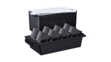 Wholesale Bpa free food grade silicone ice cube tray Easy Release Clear Ice Maker Silicone Ice Cube Mould with lid1