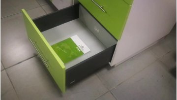 soft close bottom under mount slide drawer box side panel for kitchen cabinet1