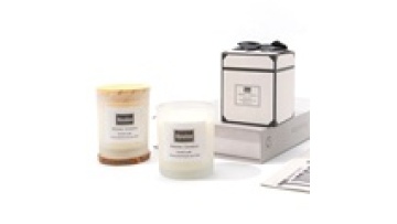 7cm*9cm Wholesale Glass Perfumed Holder Luxury Aroma Therapy Candle Jar with Box1