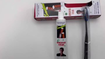 smoker toothpaste