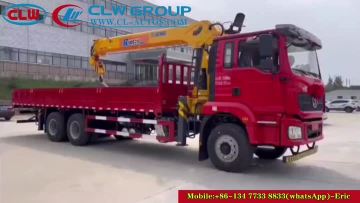 Shacman 6X4 Mobile Crane Truck