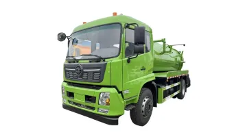 Clw 4X2 10m3 Sewage Suction Tanker Trucks Fecal Suction Sewer Cleaning Truck1