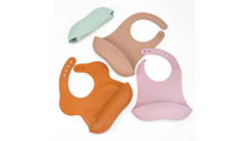 Wholesale Babero Bebe Easy Clean Baby Bibs Set Food Grade Baby Silicone Bibs Feeding Supplies1