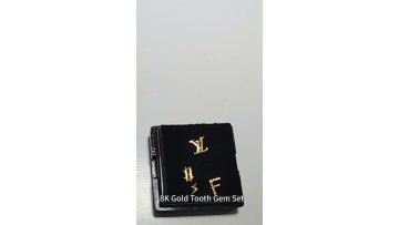 18KT Gold Tooth Gem Set  Tooth Charms Wholesale Tooth Gems Kit1