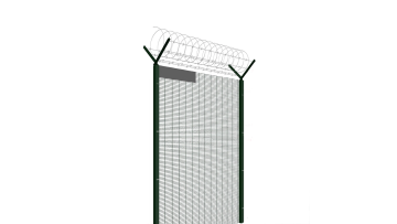 358 Security Fence Panels Driveway Gates Outdoor Fence Posts Galvanized Steel Fence Metal Nature Pressure Treated Wood Type1