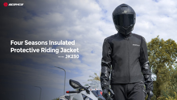 Four Seasons Insulated Protective Riding Jacket - JK230