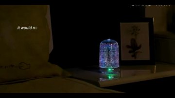 Glass Aromatherapy Essential Oil Diffuser 160ml Ultrasonic Cool Mist Aroma Oil Diffuser Whisper Quiet Humidifier with gift1
