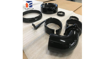 black wrinkle texture powder coating