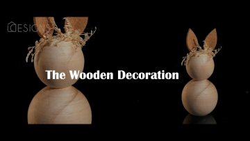 THE WOODEN DECORATION
