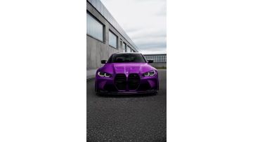PM49-P  Metal Purple Car Wrap